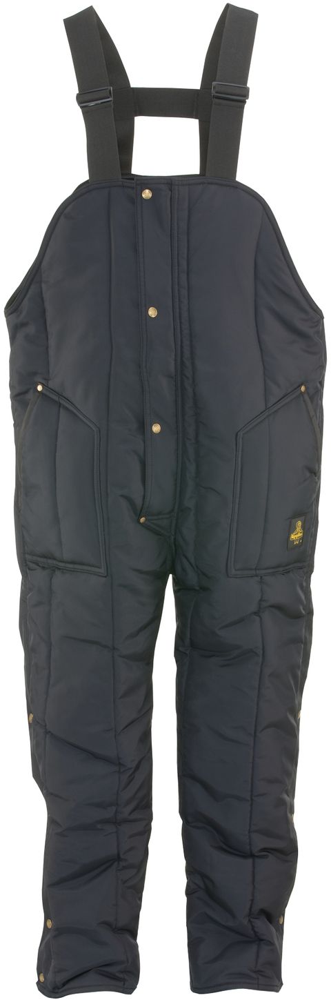 RefrigiWear 0385 Iron-Tuff Cold Weather Work Overall - High Bib Navy Front