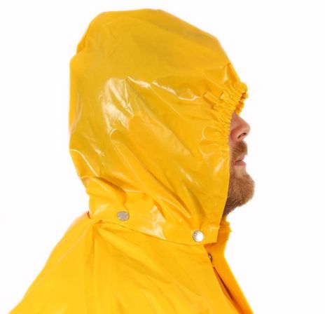 Tingley Iron Eagle® Chemical Resistant Detachable Hood - Polyurethane Coated Gold Side