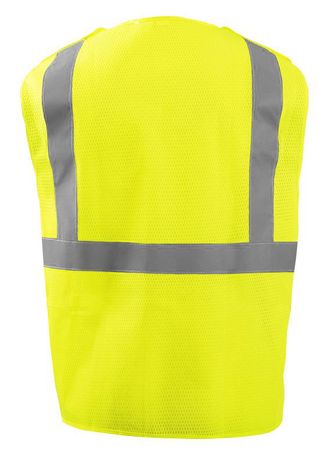 Occunomix ECO-IMB Break-Away Mesh Vest Back Yellow