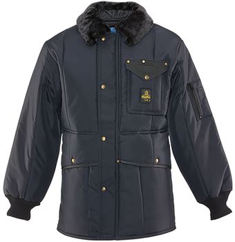 RefrigiWear 0342 Iron-Tuff Jackoat Cold Weather Work Coat Navy Front