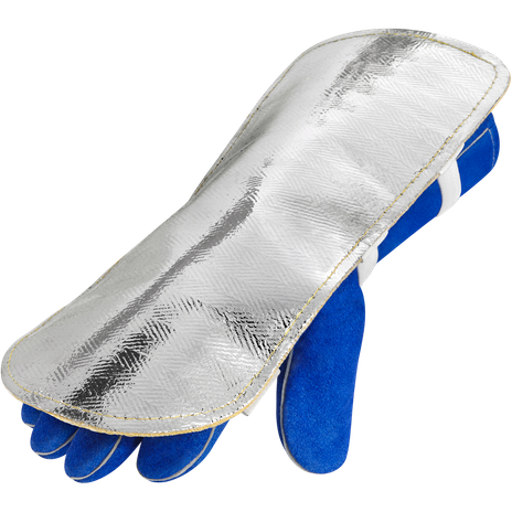 Steiner Double Layer Back Pads 15A76-13 Aluminized Top Goldenglass Bottom Example