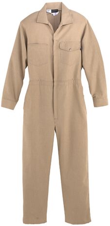 Workrite Fire Resistant Industrial Coverall 112NX45/1124 - 4.5 oz Nomex ...