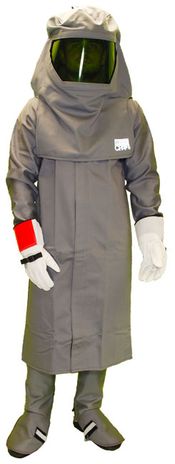 Chicago Protective Grey Arc Flash Rated Coat Suit