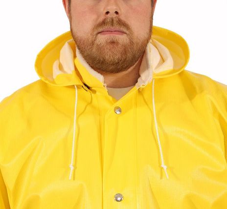 Tingley H31107 Webdri® Chemical Resistant Detachable Hood - PVC Coated, Tear Resistant Front