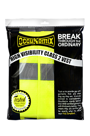 Occunomix Class 2 ECO-IS Solid Standard Vest