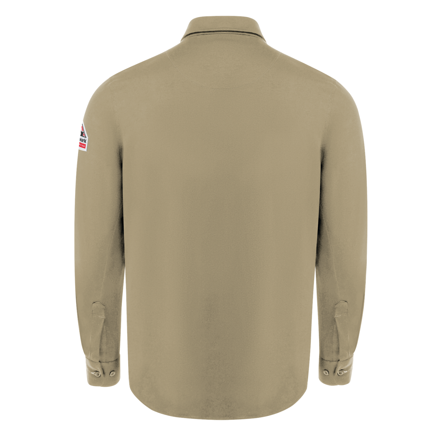 Bulwark-fr-stg4-mens-shirt-khaki-back