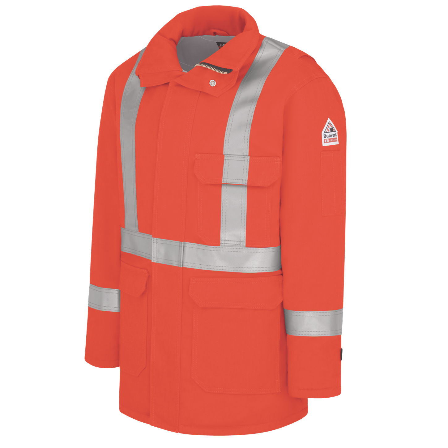 Bulwark-fr-jlps-heavyweight-insulated-deluxe-parka-hi-vis-reflective-striping-side2