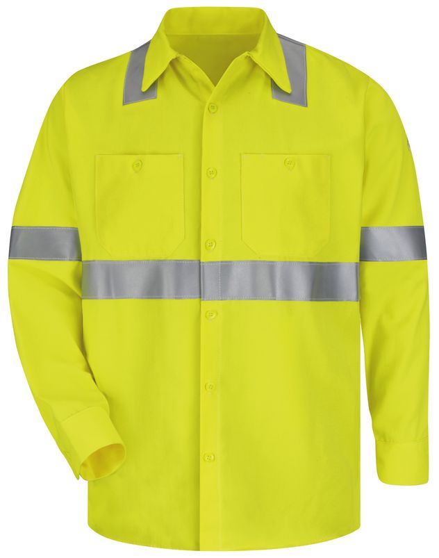 bulwark-fr-hi-visibility-shirt-smw4-midweight-work-yellow-green-front.jpg
