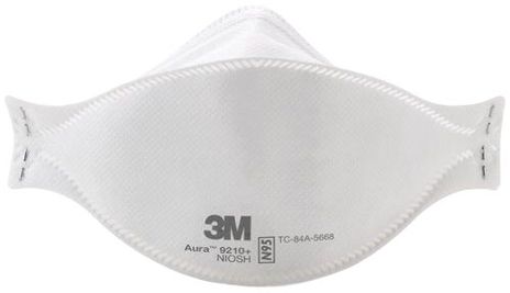 3M Particulate Respirator 9210 - N95 Front