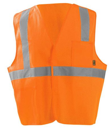 Occunomix ECO-IMB Break-Away Mesh Vest Orange Front