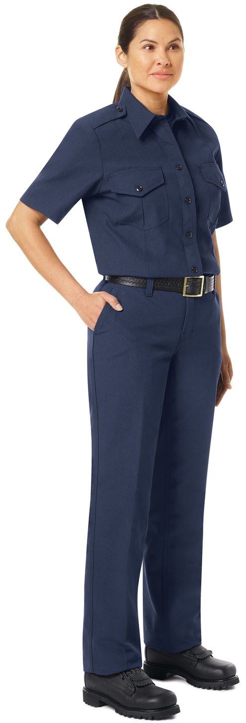 Workrite FR Women's Pants FP51 Classic Firefighter Navy Example Right