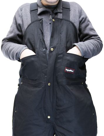 RefrigiWear ComfortGuard High Bib Work Overall 0685 - Front Pockets