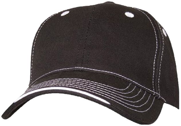 RefrigiWear 6197 Structured Cap Dozen Black