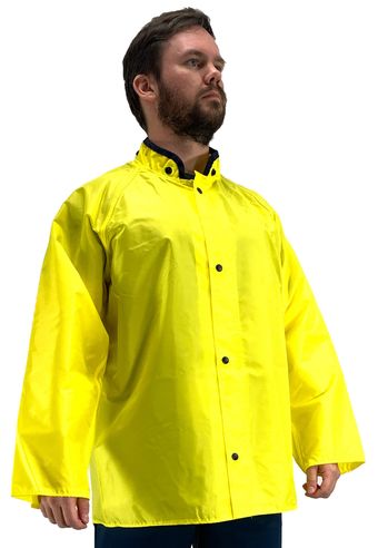 Tingley J21207 Eagle™ Water Repellant Jacket - Polyurethane Interior, with Hood Snaps Front