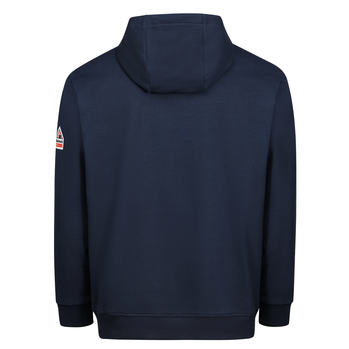 Bulwark-fr-seb4-mens-fleece-hoodie-pullover-navy-back