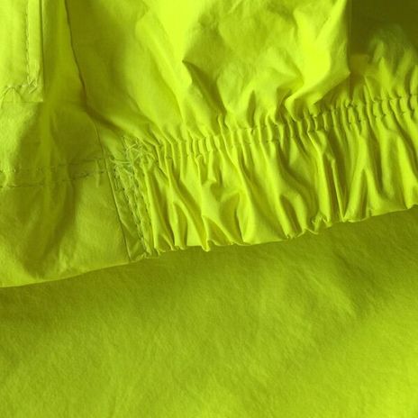 Nasco ArcLite Air 1701JFY FR Hi-Vis Waist Length Jacket Fluorescent Yellow Elastic Waist