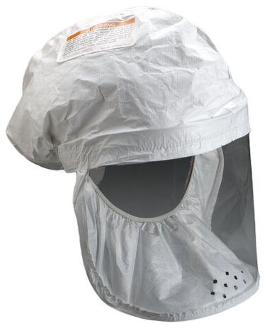 3M BE-12 Tychem® QC Head Cover - White Color - Discontinued