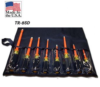 Cementex TR-10SD Insulated Screwdriver Roll, 10PC