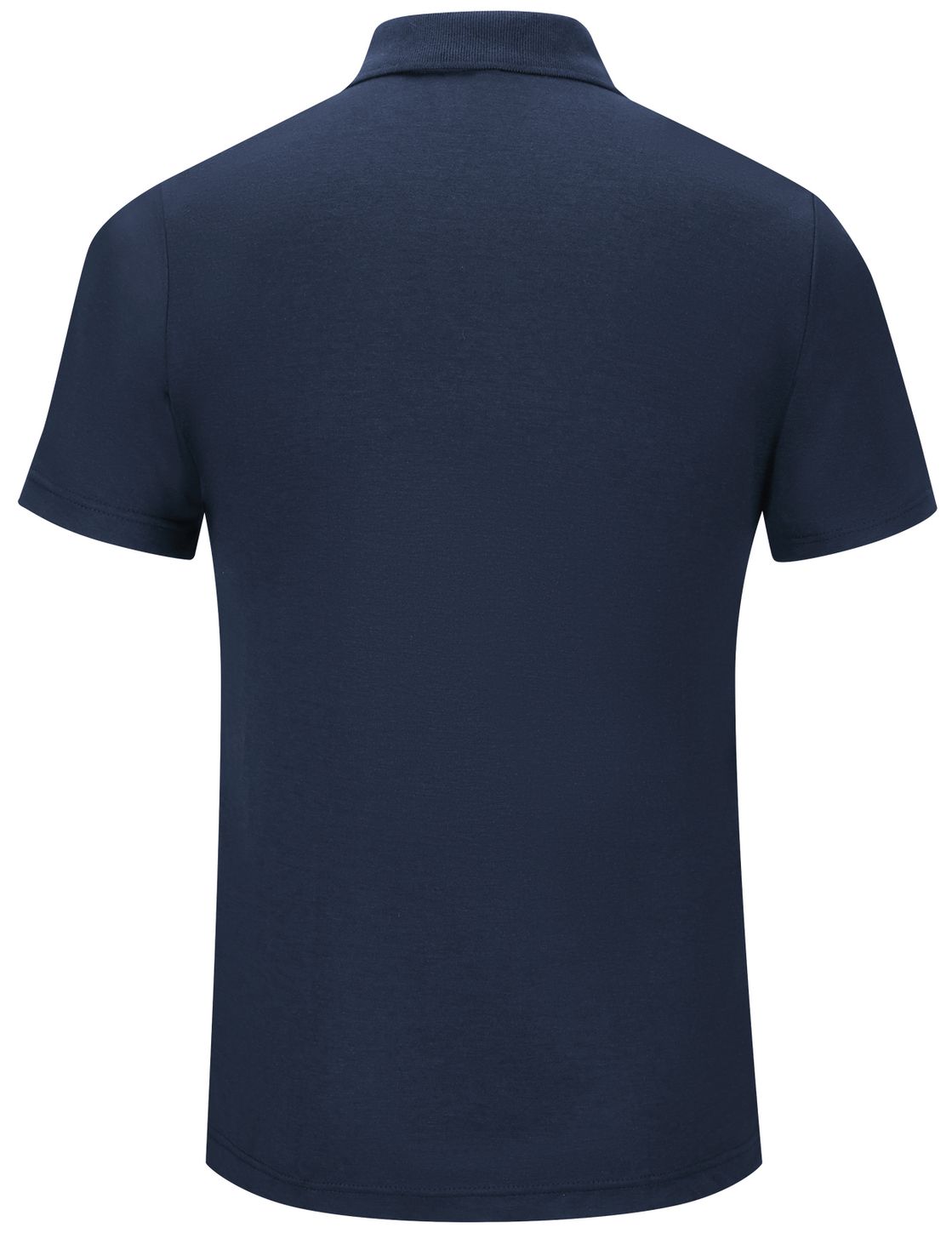 Workrite FR Polo Shirt FT10, Short Sleeve, Station Wear Navy Back