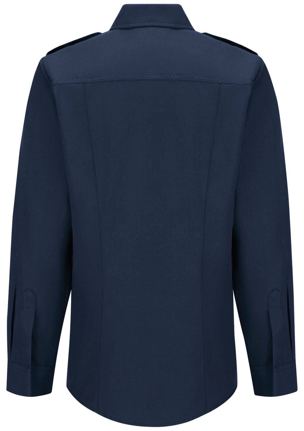 Workrite FR Women's Fire Chief Shirt FSC5, Classic Long Sleeve Navy Back