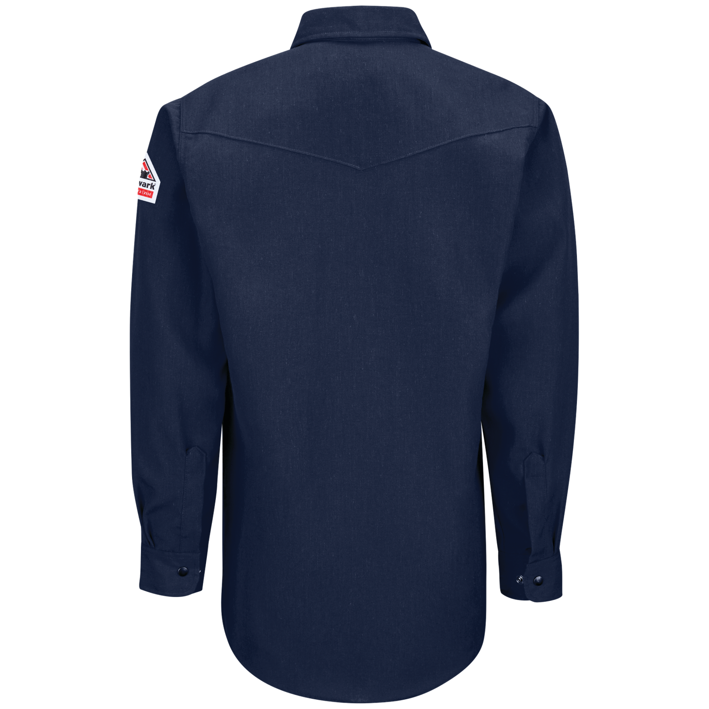 BulwarkFR-SNS2NV-navy-blue-shirt-back