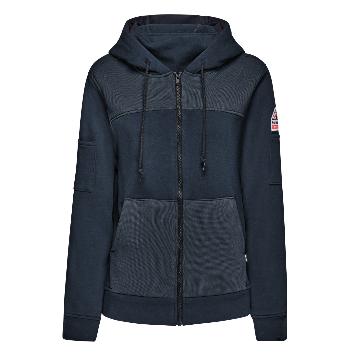 Bulwark-fr-smm7-womens-hoodie-navy-front