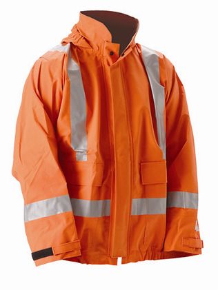 Louisiana Professional Wear - Rain & Chemical Wear; Garment Style: Rain  Jacket ; Garment Type: Chemical Resistant; Flame Resistant; Waterproof; Rain  ; Material: PVC/Nylon ; Size: 2X-Large ; Color: Yellow ; Certification