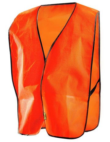 Occunomix LUX-XNTM Hi-Viz Mesh Vest, NON-ANSI Orange Front