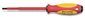 Knipex Tools Insulated Slotted Screwdriver 7/64" Tip 9T 53701