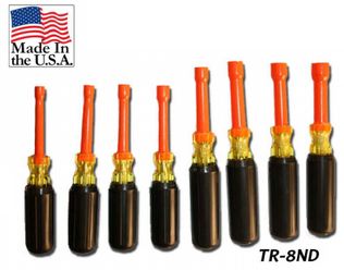Cementex TR-8ND Insulated Nut Driver Roll, 8PC
