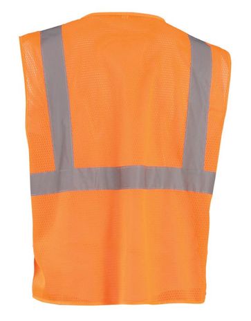 Occunomix ECO-IM Mesh Standard High Visibility Vest Back Orange