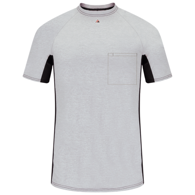 Bulwark-fr-mps4-short-sleeve-base-layer-grey-front