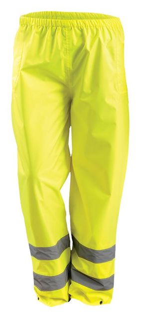 Occunomix LUX-TRPNT Hi-Viz Breathable Rain Pants, Class E