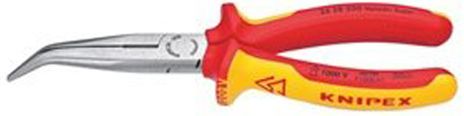 Knipex Insulated Snipe Nose Side Cutting Pliers 26 28 200 SBA