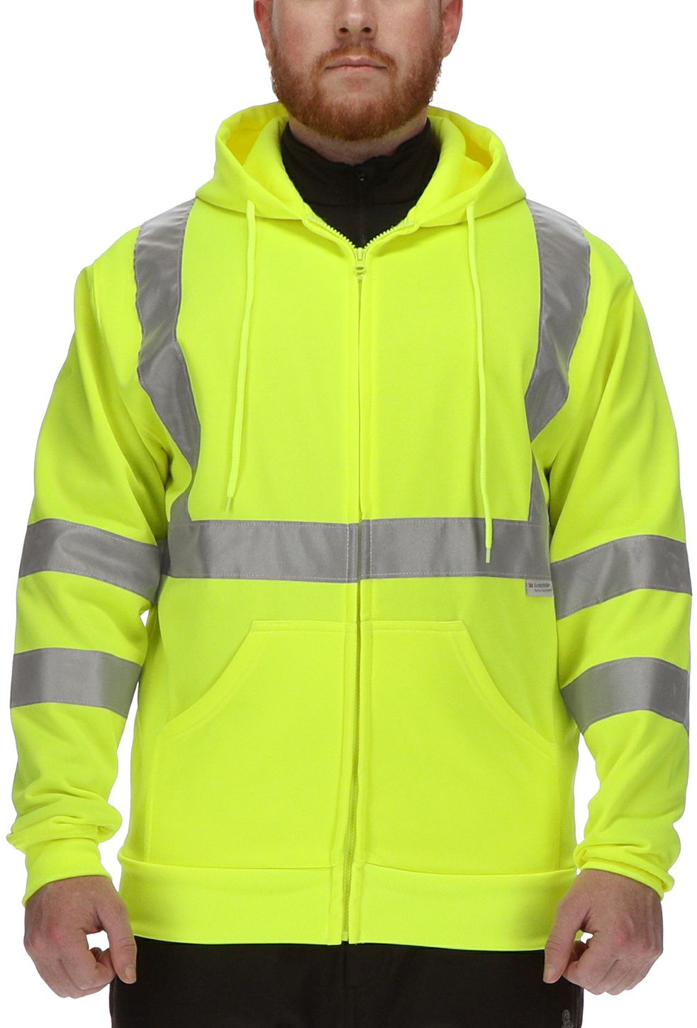 RefrigiWear 0484 HiVis Work Sweatshirt Example