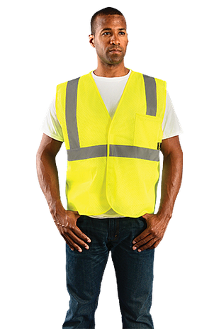 Occunomix eco-im mesh standard vest _yellow