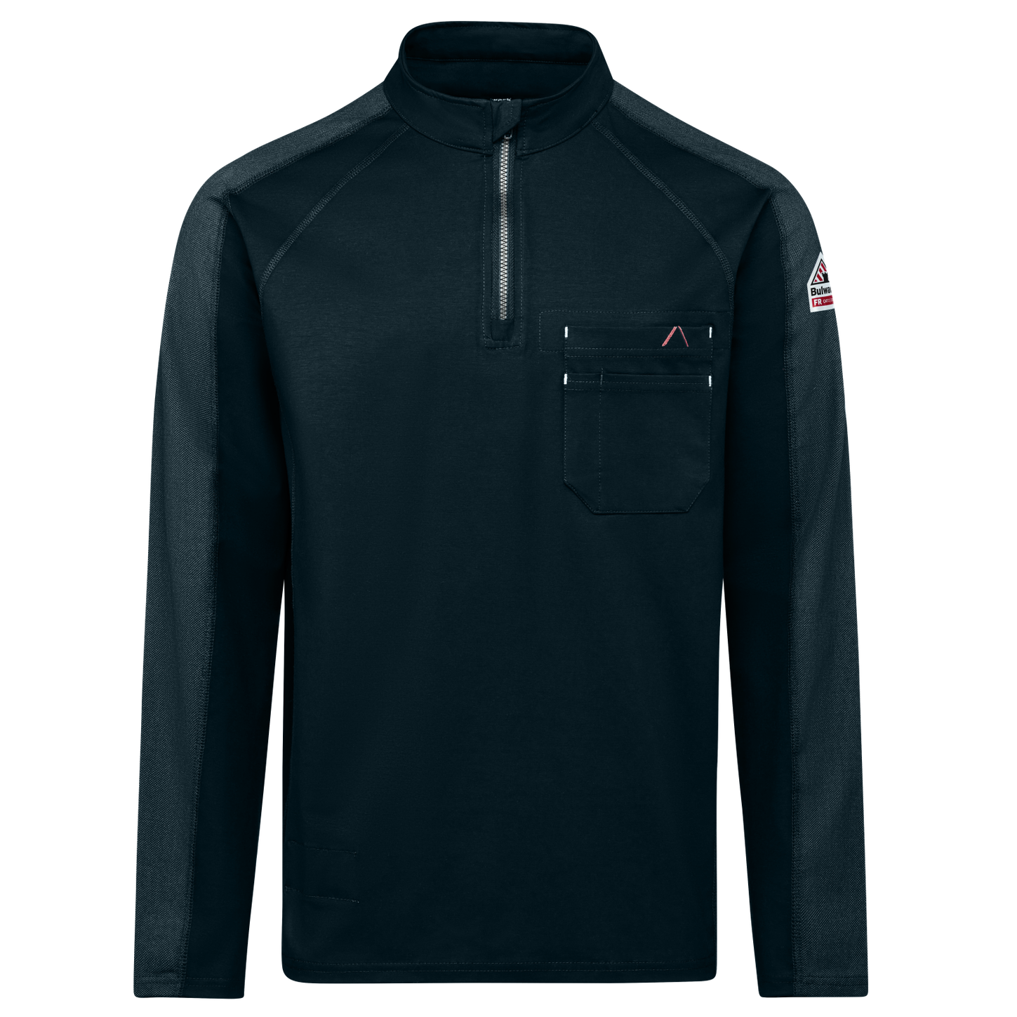 Bulwark-fr-stz2-mens-flex-knit-navy-front