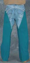 Chicago Protective Fire Resistant Cotton Leggings Back View