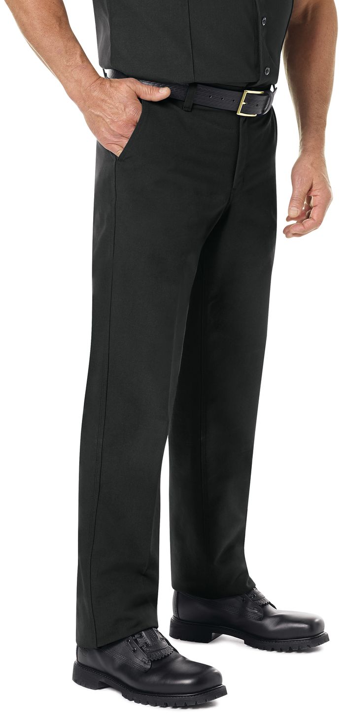 Workrite FR Pants FP52 Classic Firefighter Black Example Right