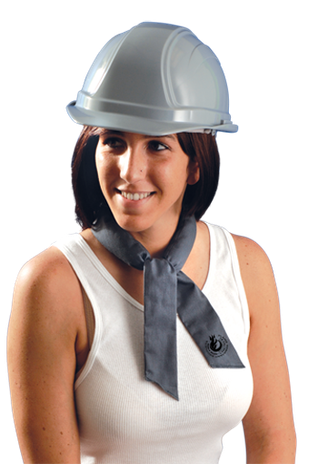 Occunomix 940-FR Miracool Flame Resistant Neck Bandana Example