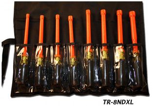 Cementex TR-8NDXL Insulated Nut Driver Set, 8PC