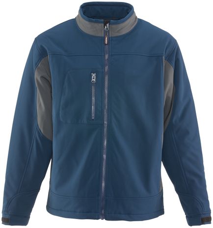 RefrigiWear 0490 Softshell Insulated Work Jacket Navy Front