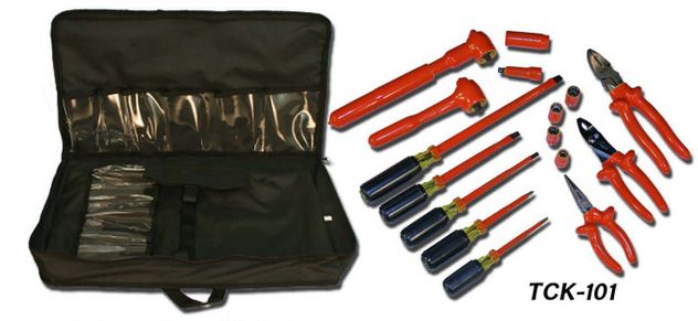 Cementex TCK-101 Insulated Telecommunication Tool Kit, 16PC