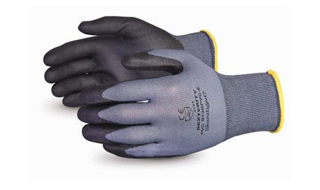 Superior Dexterity S13BPVC Nylon Gloves with PVC Foam Palms