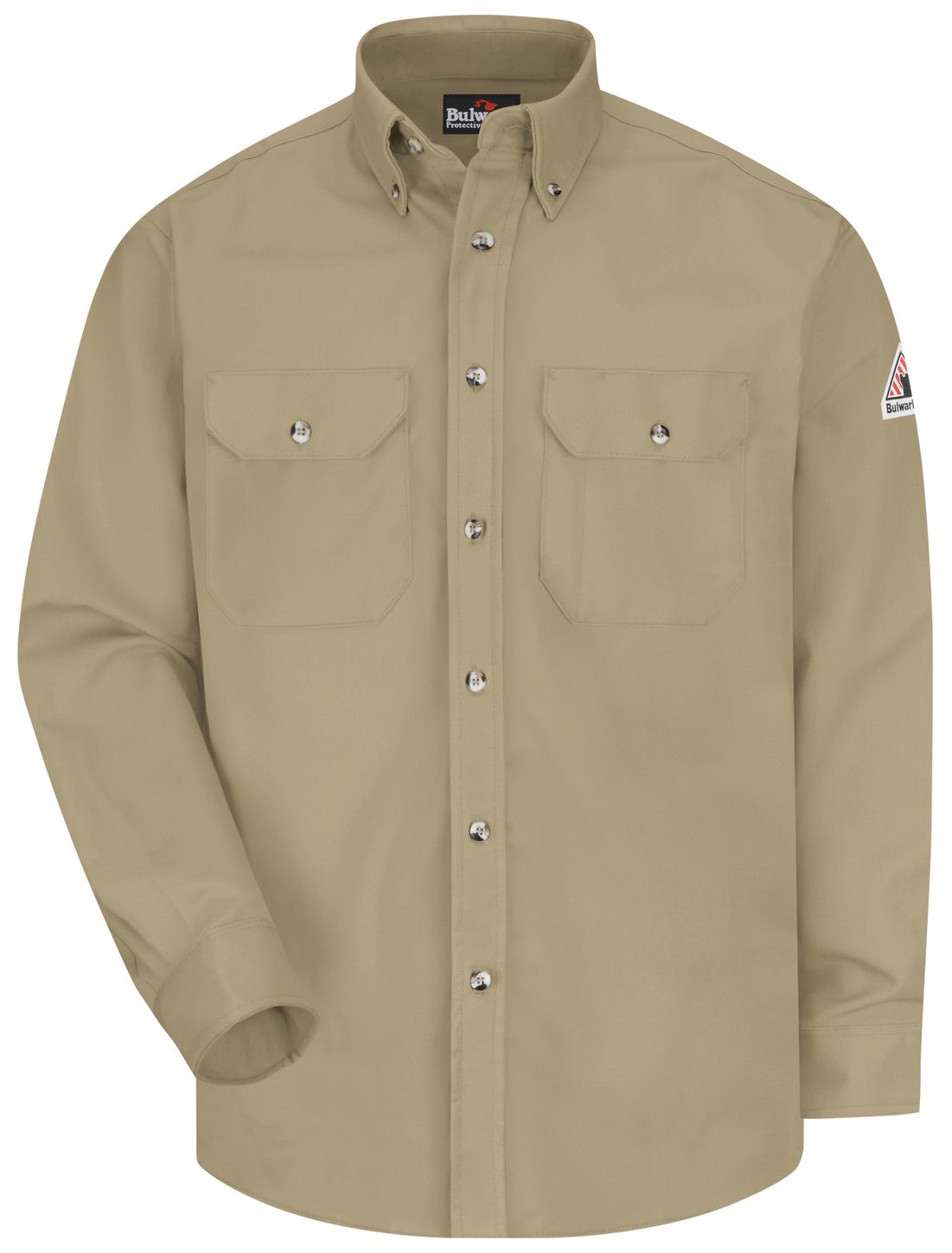 bulwark-fr-shirt-slu2-midweight-dress-uniform-khaki-front.jpg