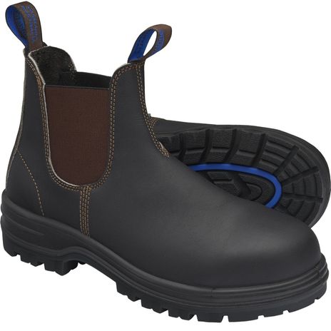 Blundstone 140 XFOOT Elastic Side Slip-On Steel Toe Boots - Water Resistant — Footwear Size (US Men's): Australian 5 Men's 6, US Women's 8] — Legion Safety Products