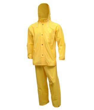 Tingley Tuff-Enuff .20mm Single Ply PVC Rain Suit S61317 - Gold, 3 Piece