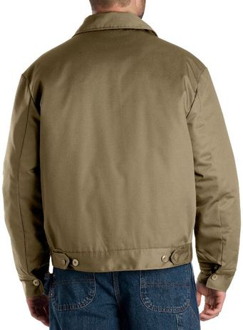 Dickies Men's Outerwear - Lined Eisenhower Jacket TJ15 - Khaki