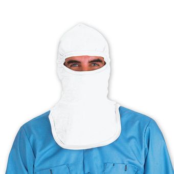 Balaclava - Fire (FR) and Arc Flash Resistant, Double Layer Hood and Bib,  AF Goggles Opening (PK 2 Hoods) - National Safety Apparel