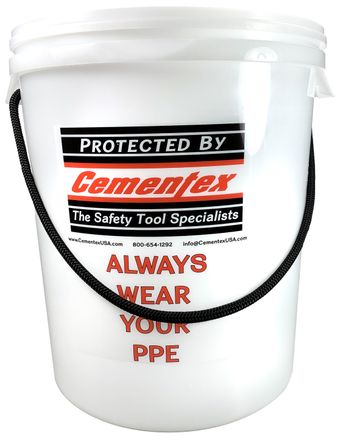Cementex ST-AFSC Hard Plastic Container for Arc Flash Gear Front